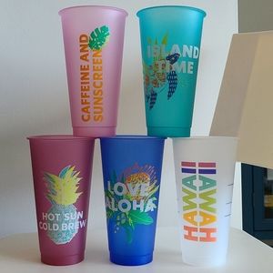Hawaii Starbucks Cold Cups *Limited Edition*